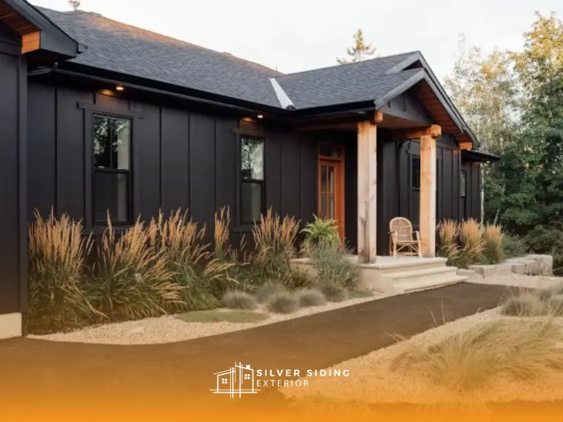 Top 8 Modern Home Siding Trends In 2026 1 dark siding wood accents modern house