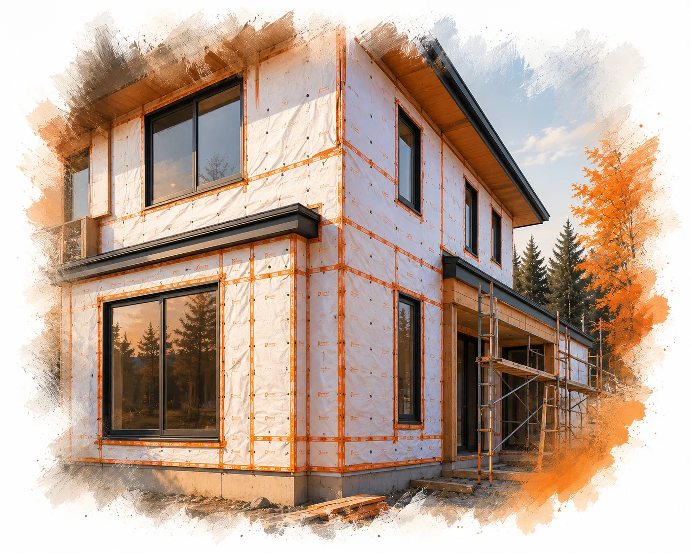 tyvek air barrier